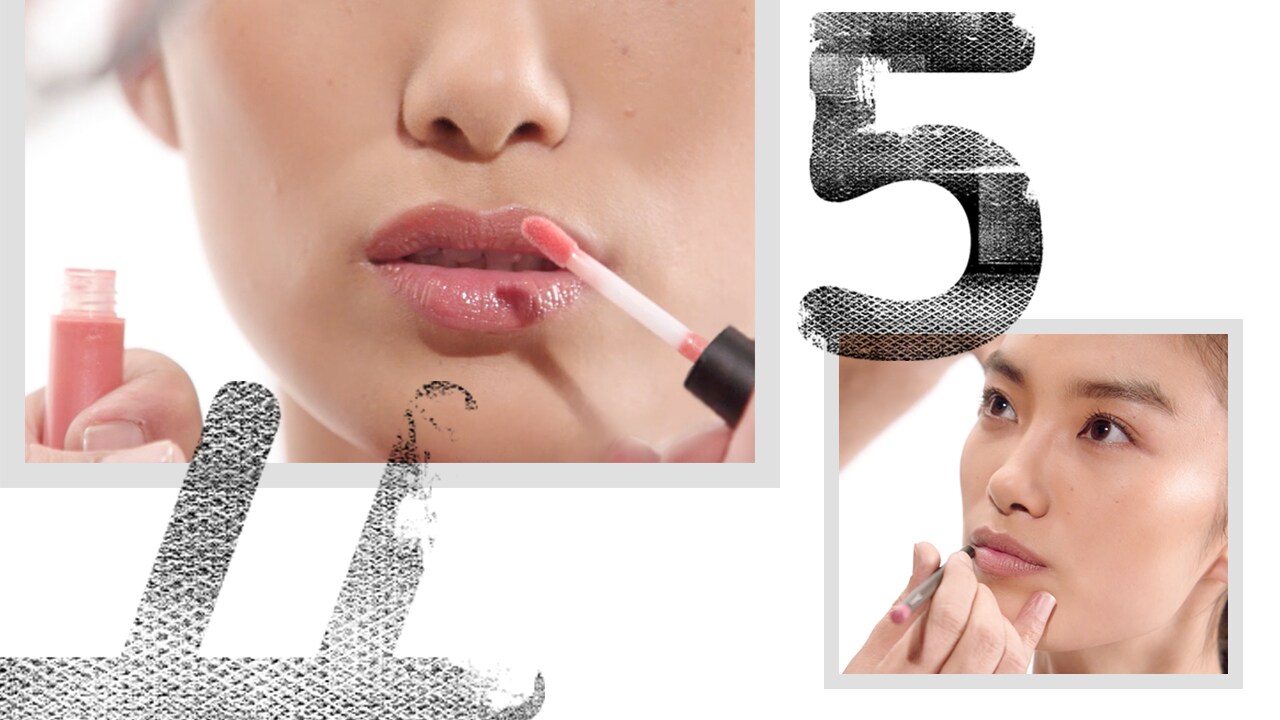 INSTANT ARTISTRY:<br> Labios brillantes y transparentes