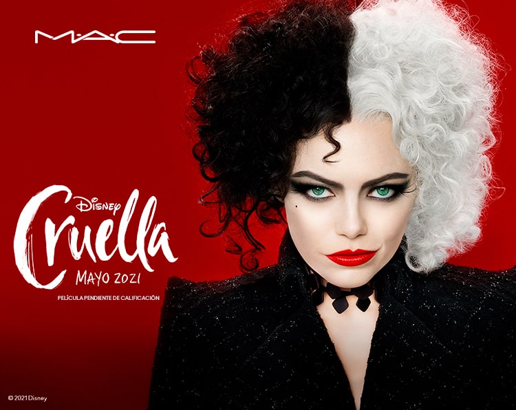 Cruella colección Mac Cosmetics