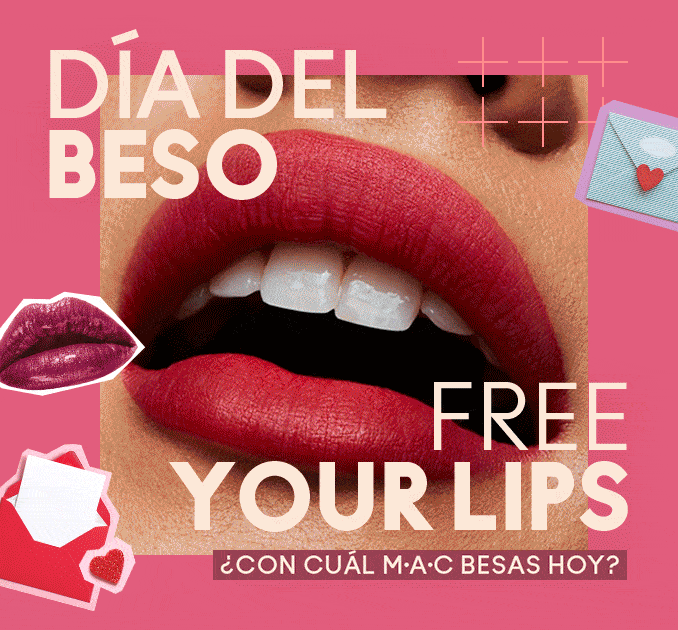 Día del beso, Mac Cosmetics