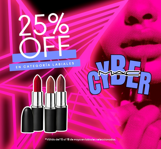 25% OFF en categoría Labiales