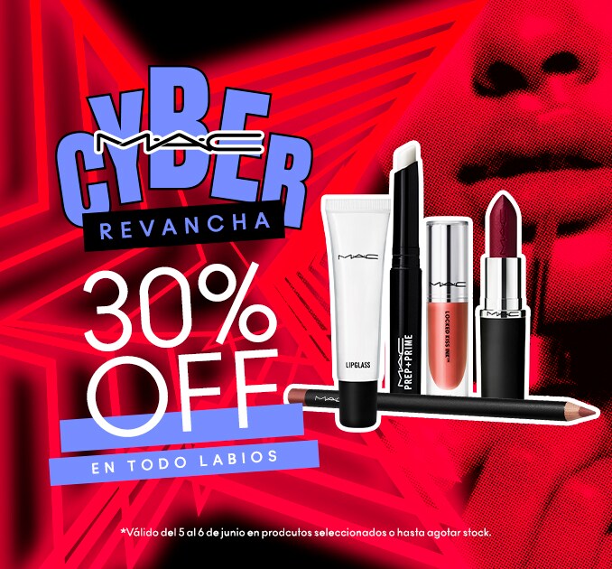 30% OFF en todo labios